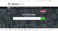 Desktop Screenshot of domainsearch.biz